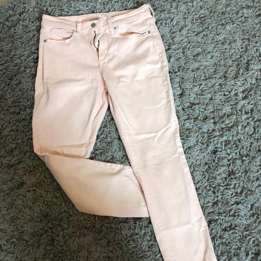 Pink jeans